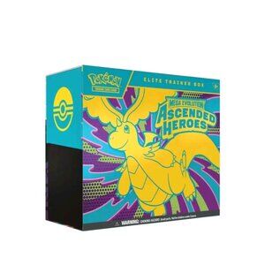 Pokémon Ascended Heros Elite Trainer Box (ETB) Opened With Bundled Cards
